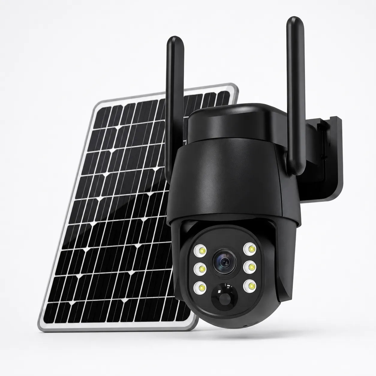 Complet independentă!Cameră 4G cu Panou Solar și Acumulatori.