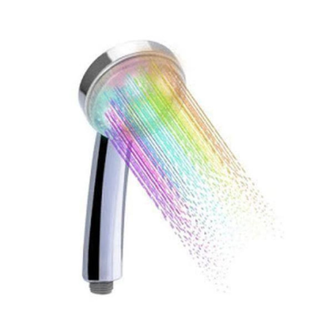 Cap de Dus cu LED Multicolor, Schimbare in functie de Temperatura, Usor de Instalat, Relaxare