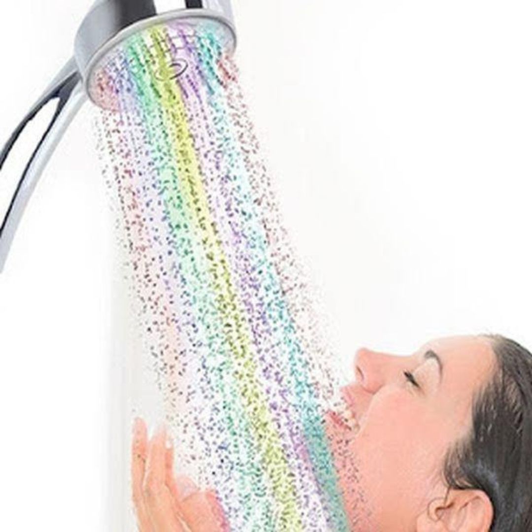 Cap de Dus cu LED Multicolor, Schimbare in functie de Temperatura, Usor de Instalat, Relaxare