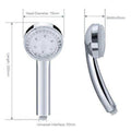 Cap de Dus cu LED Multicolor, Schimbare in functie de Temperatura, Usor de Instalat, Relaxare