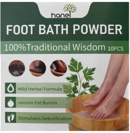 Set 50 bucati Pudră de curățat pentru baie de picioare 100% tradițională Wisdom
