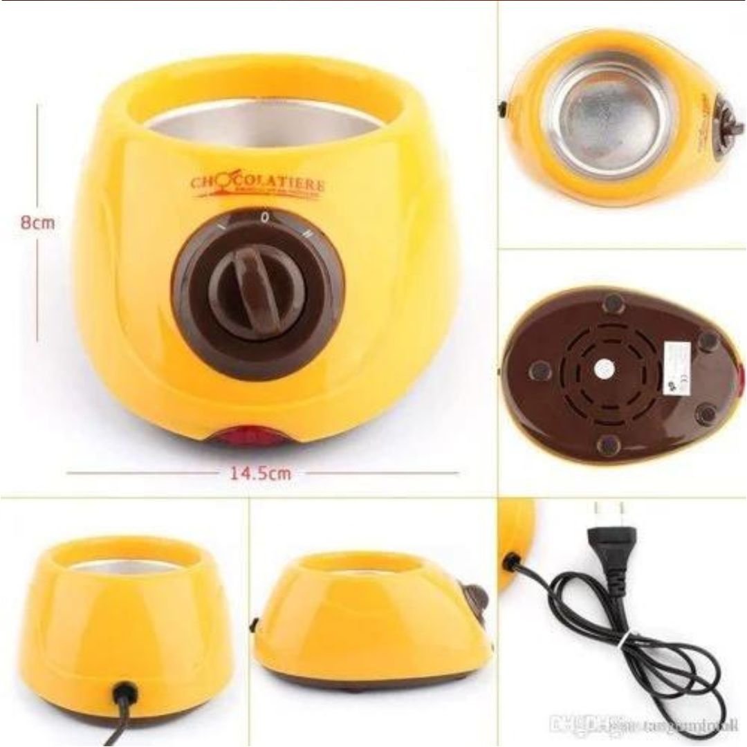 Ciocolatieră Electrică + CADOU Set Forme și Ustensile