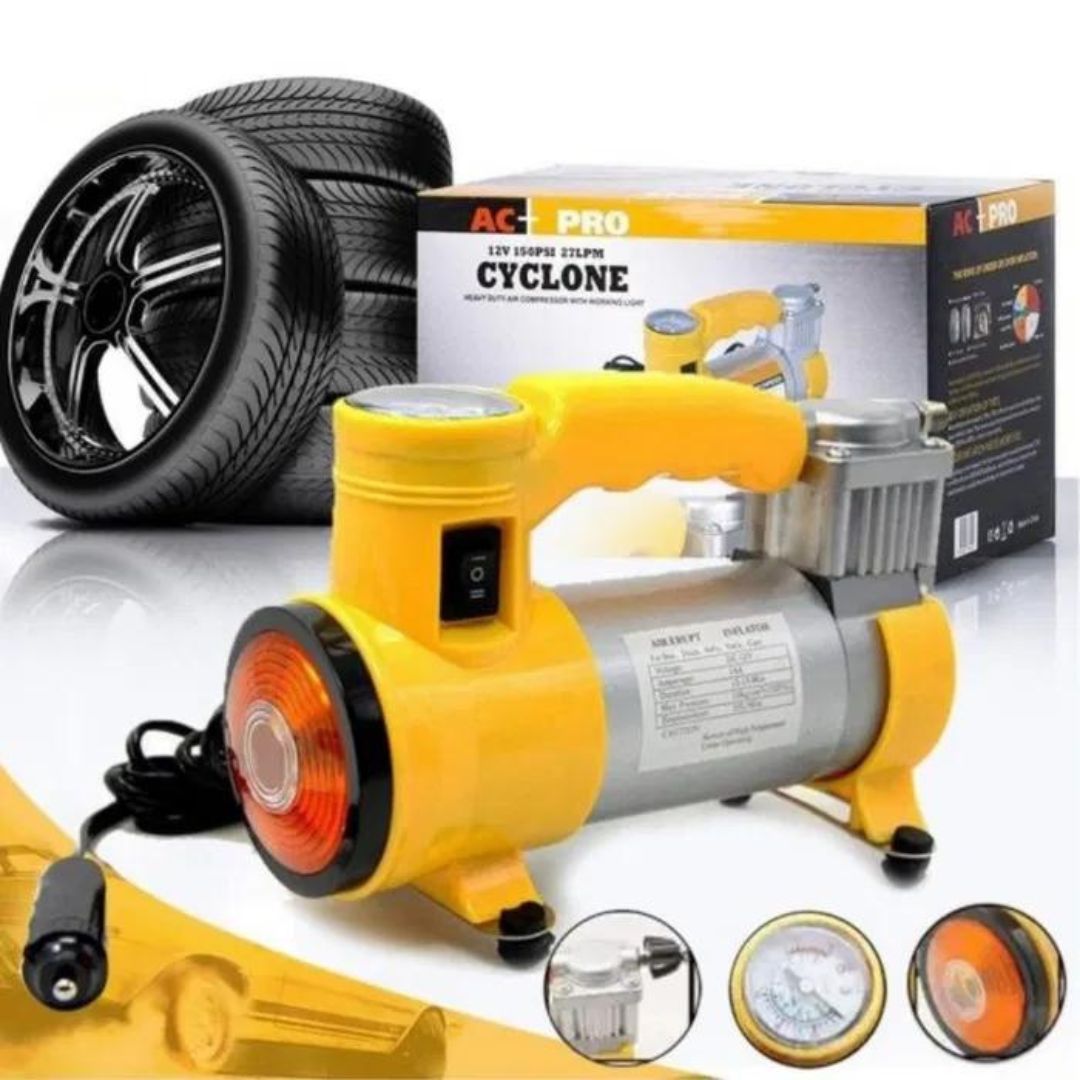 Compresor auto profesional Cyclone,12 V, 35 l pe minut