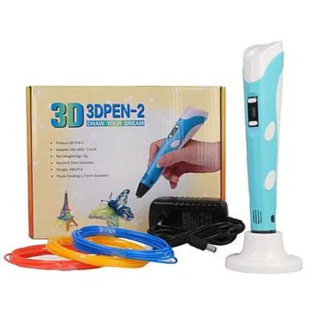 Creion 3D Pen V2 cu 3 rezerve