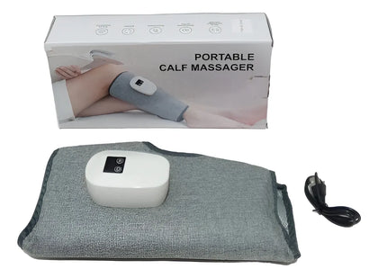 Aparat de masaj pentru gambe, cu compresie, incalzire