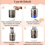 Dispozitiv de curatare si uscator automat pentru pensule de machiaj+ CADOU Epilator facial