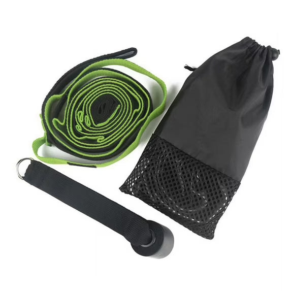 Curea pentru yoga, pilates, gimnastica, cu 10 bucle