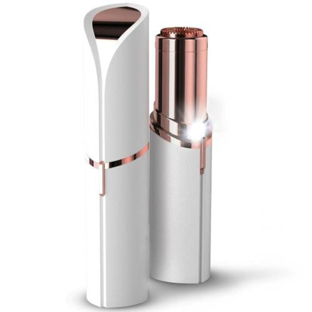 Epilator facial Trimmer Aparat portabil pentru indepartarea parului facial cu LED - Flawless Finishing Touch