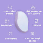 Epilator prin frecare,Crystal Hair Remover, portabil, reutilizabil, fara durere