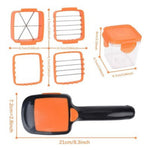 Feliator de fructe si legume, Quick Nicer Dicer, face cubulete si marunteste