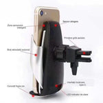 Incarcator auto telefon FAST CHARGE wireless cu sistem de prindere cu senzor
