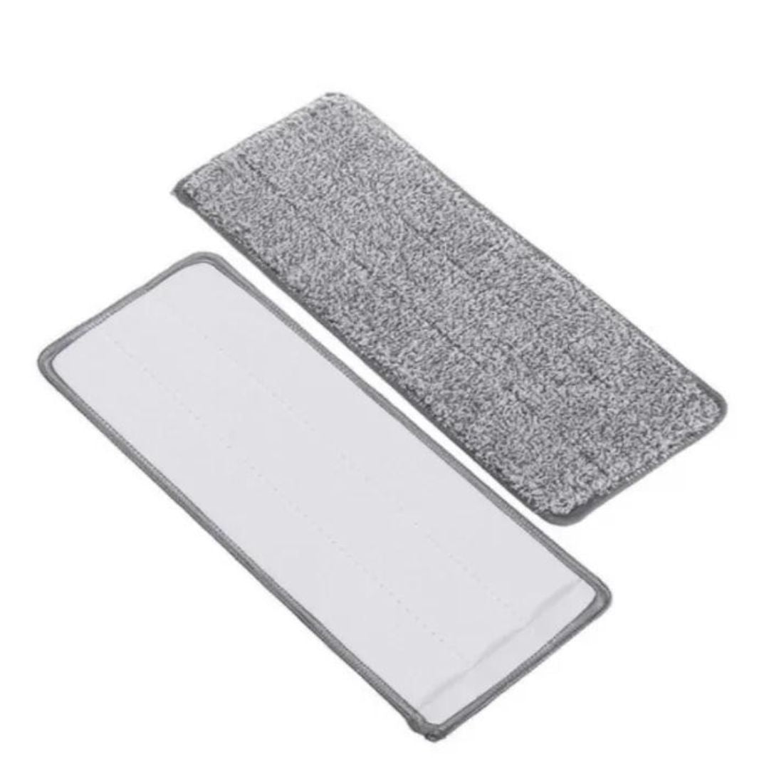 Mop cu Doua Cuve Separate, X2 Rezerve Microfibra, Mop Scratch