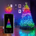Instalatie Smart RGB Lungime 8m pentru Brad Craciun cu Aplicatie