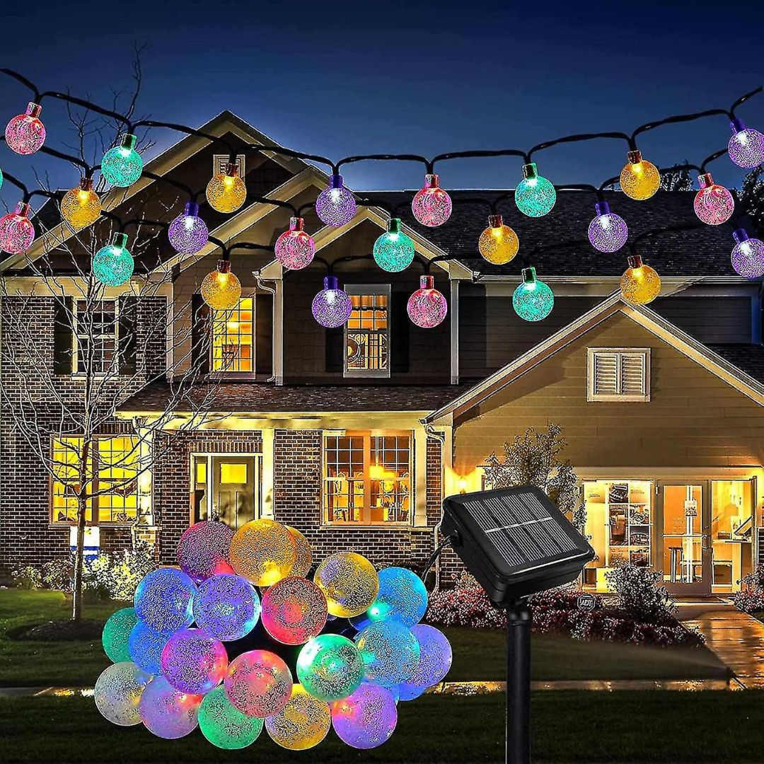 Instalatie cu globulete pentru brad sau decoratiuni