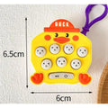 Jucarie interactiva Pop It Gopher cu lumini si muzica, tip breloc, 1+1  GRATIS