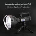 LANTERNA LED, REINCARCABILA, FUNCTIE POWERBANK, 4 MODURI ILUMINARE, TREPIED INCLUS, 5119
