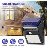 Lampa LED cu incarcare Solara si Senzor de Miscare - 20 Led