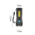 Lanterna, GOGOU, 300lm, incarcare USB, 4 moduri de iluminare