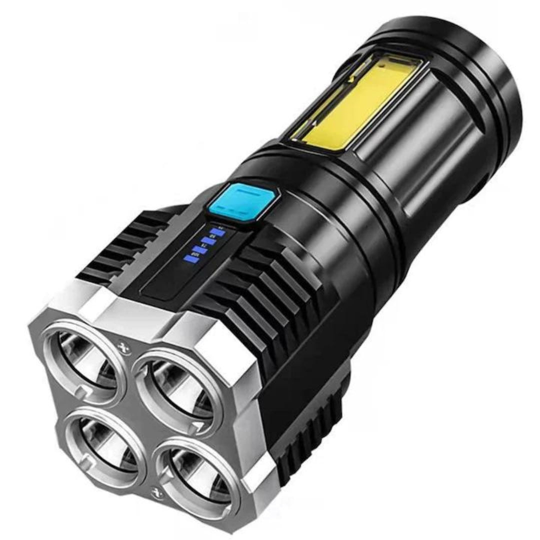 Lanterna, GOGOU, 300lm, incarcare USB, 4 moduri de iluminare
