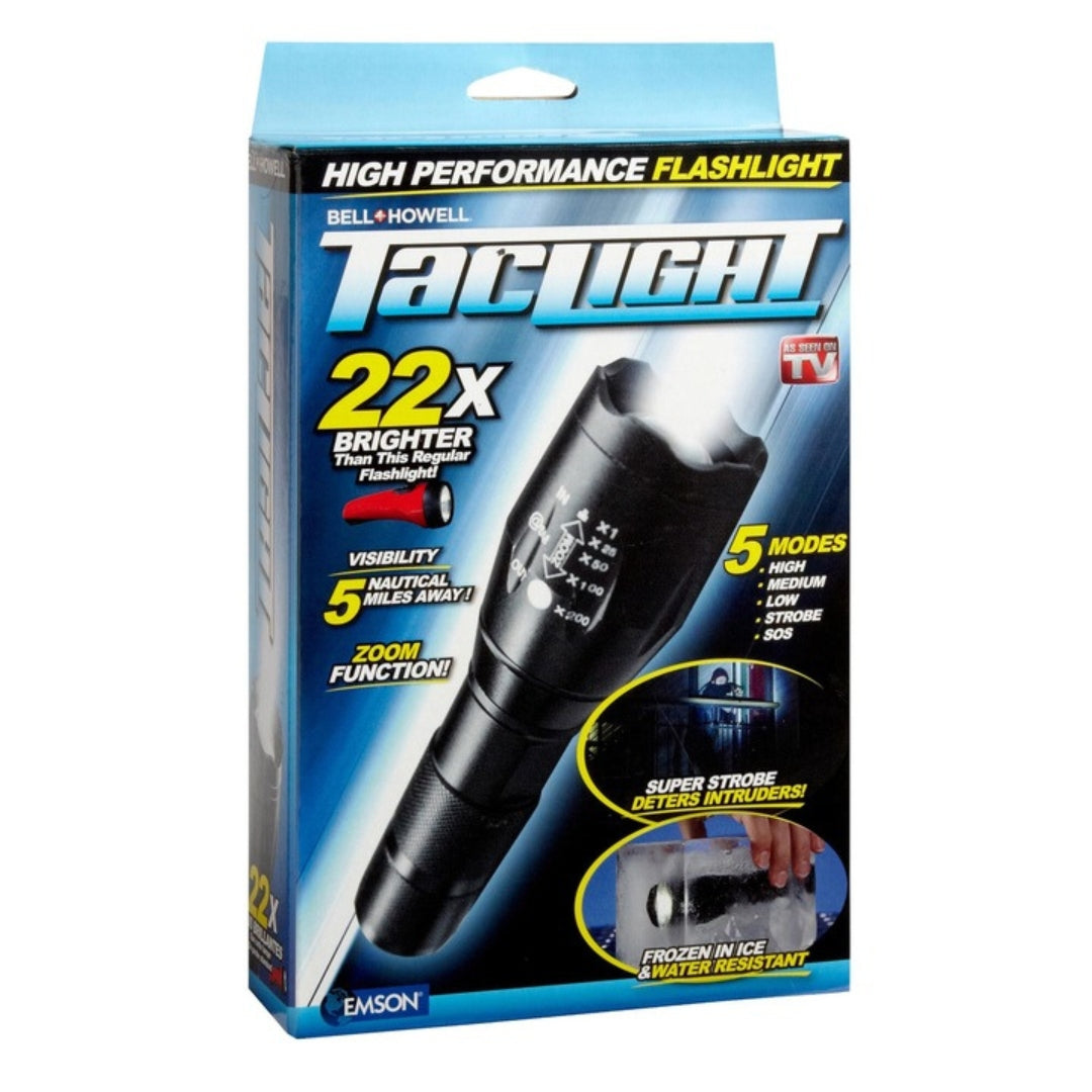 Lanterna profesionala Tac Light, lumineaza pana la 9km