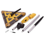 Matura Electrica Rotativa fara fir, cu acumulator,Swivel Sweeper ,fara fir ,cu rotatie 360 grade galben/negru