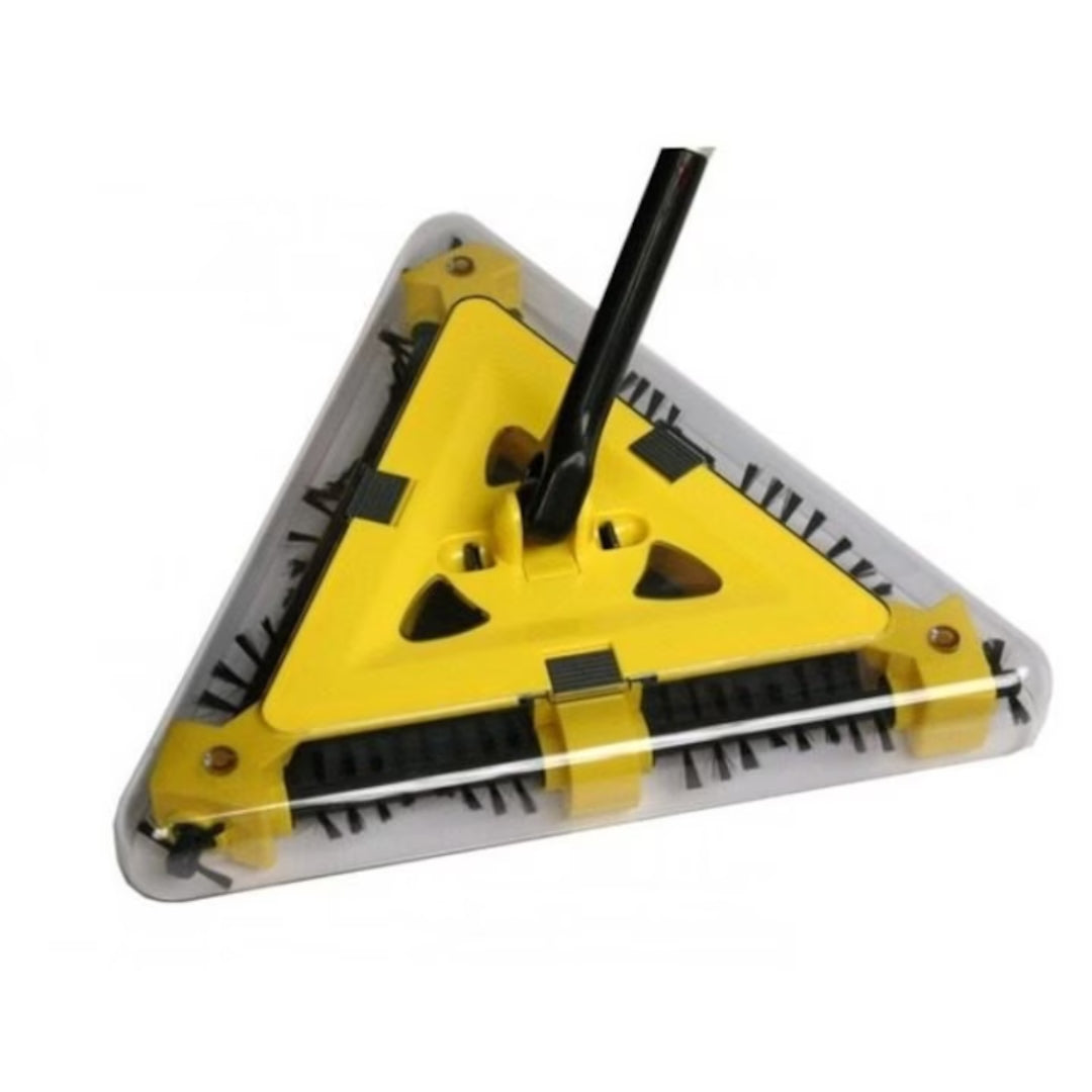 Matura Electrica Rotativa fara fir, cu acumulator,Swivel Sweeper ,fara fir ,cu rotatie 360 grade galben/negru