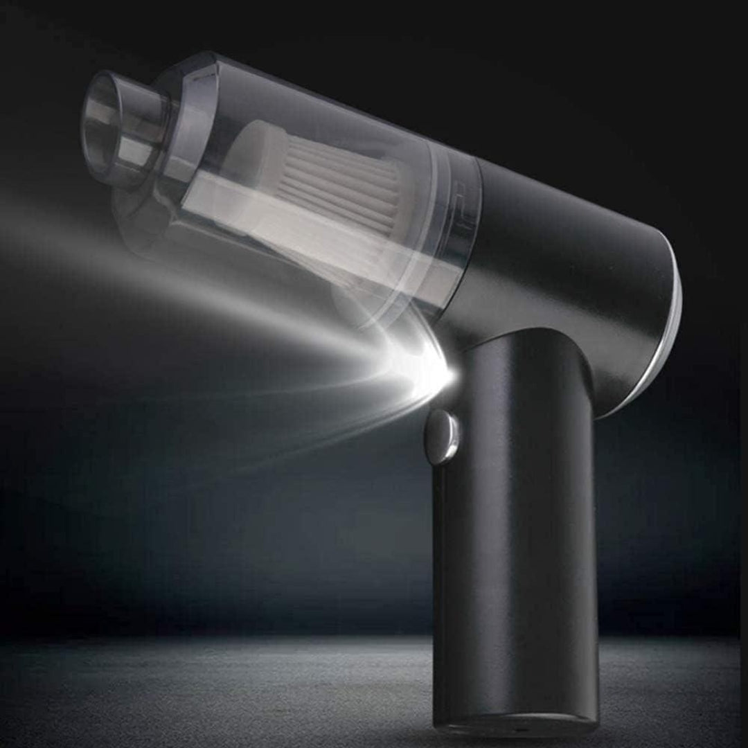Mini aspirator portabil 2 in 1 fara fir cu incarcare prin USB