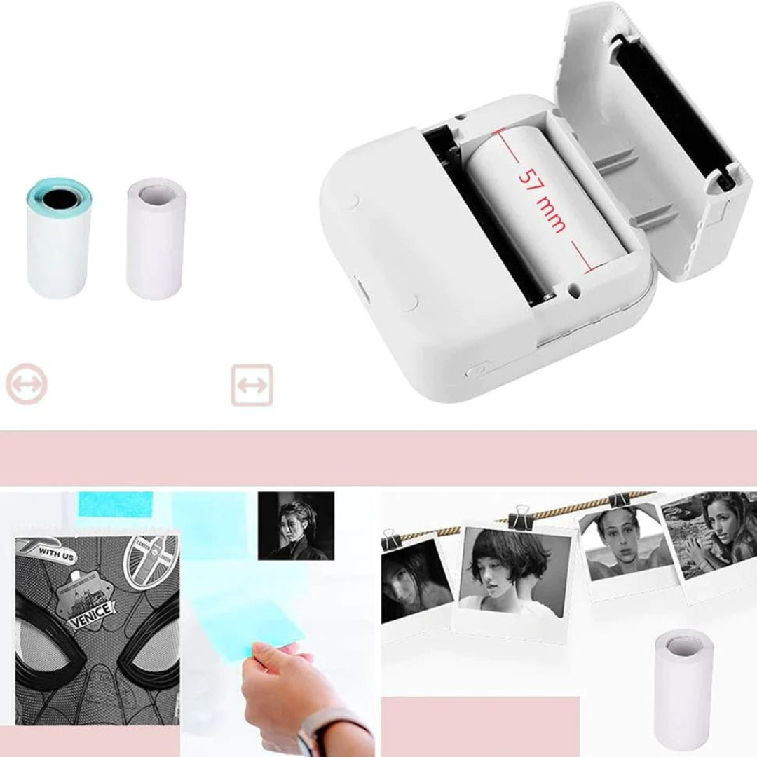 Mini Imprimanta Termica Portabila, Bluetooth