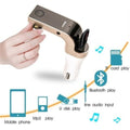 Modulator FM auto Kit Bluetooth Handsfree Apeluri telefonice, Muzica si Radio