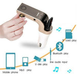 Modulator FM auto Kit Bluetooth Handsfree Apeluri telefonice, Muzica si Radio