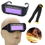 Ochelari protectie sudura LCD cristale lichide auto-intunecare