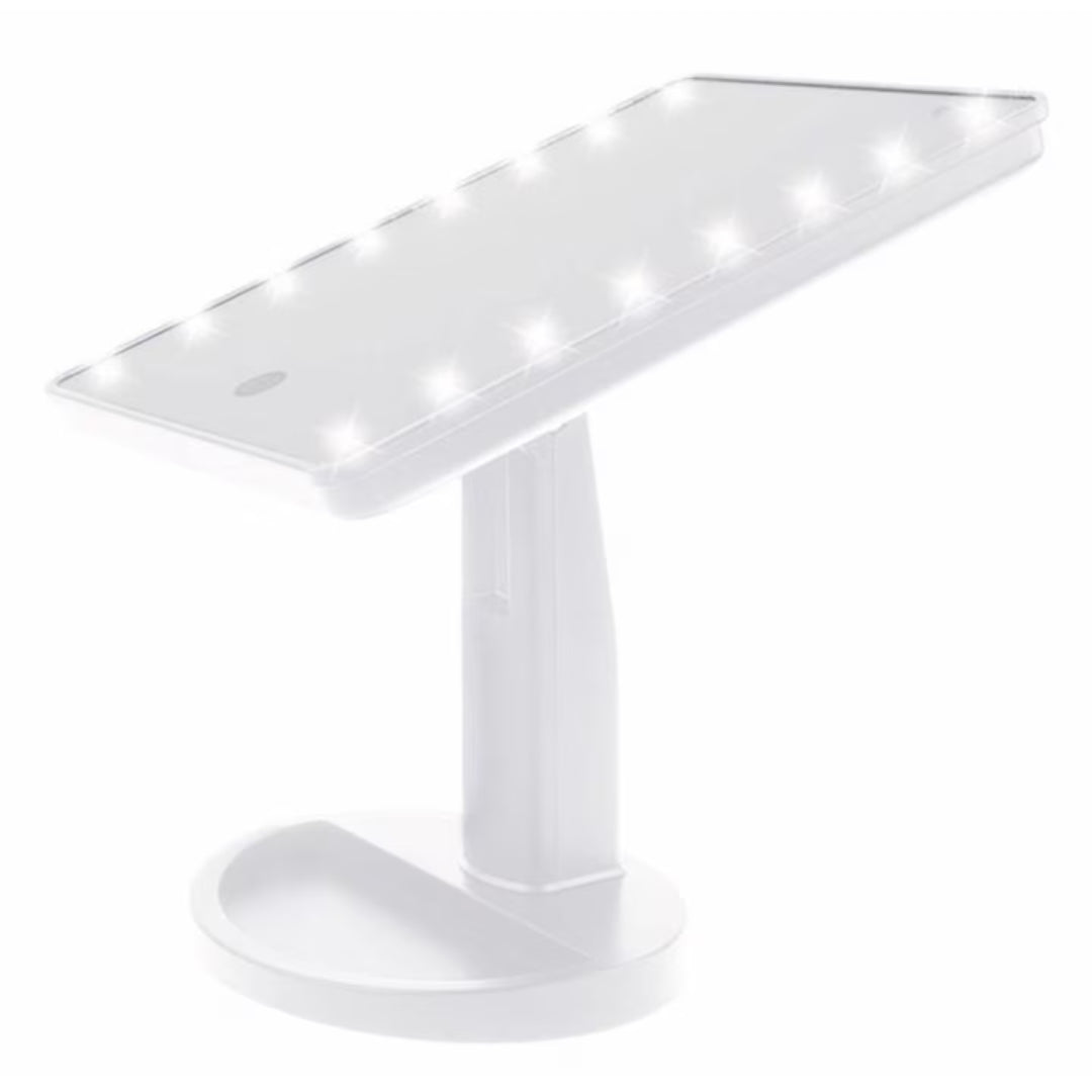 Oglinda 16 LED-uri, pentru Machiaj alba