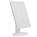 Oglinda Profesionala LED, Machiaj si Cosmetica, Reglabila, cu 3 Oglinzi Laterale Pliabile, Iluminare Led si Touch