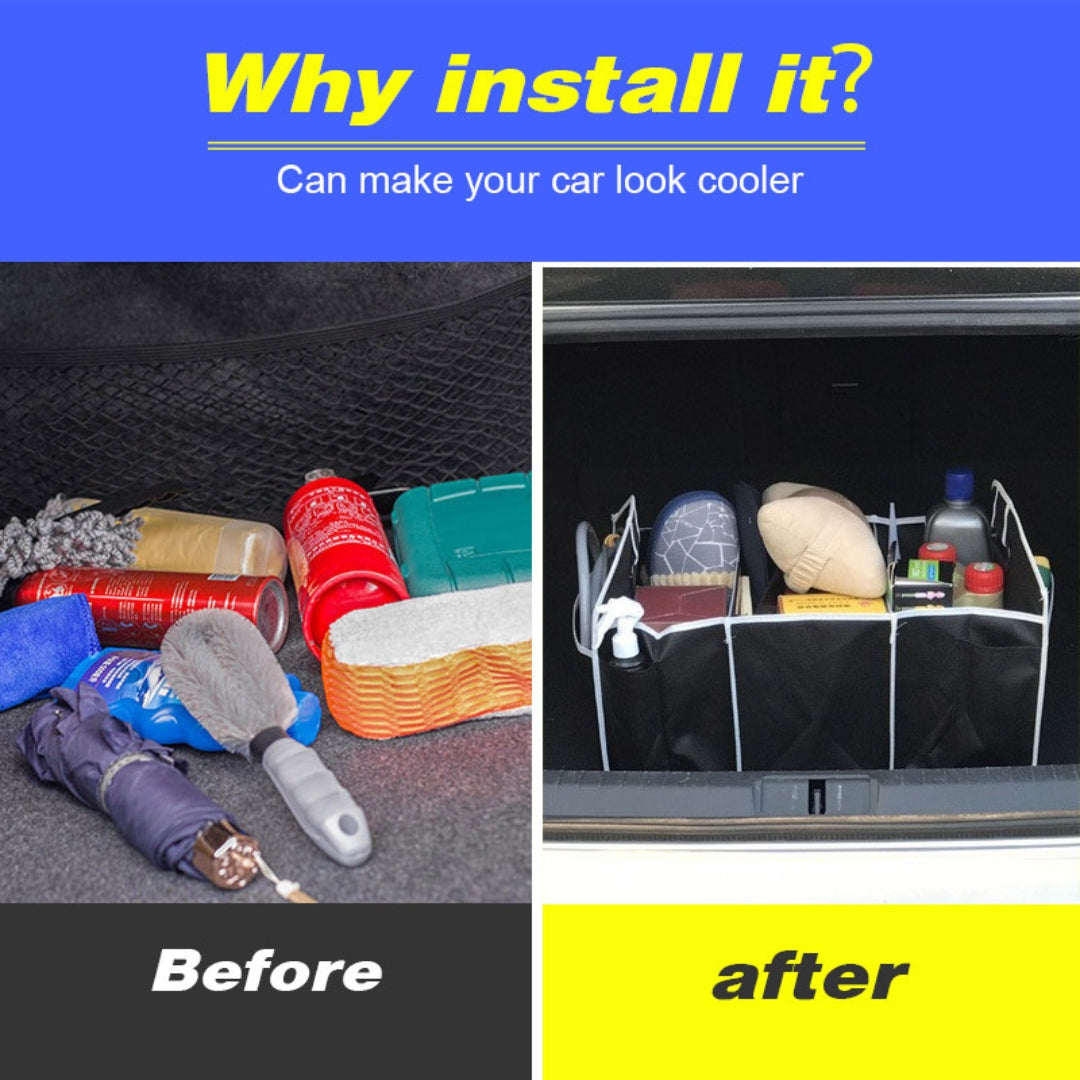 Organizator auto pentru portbagaj
