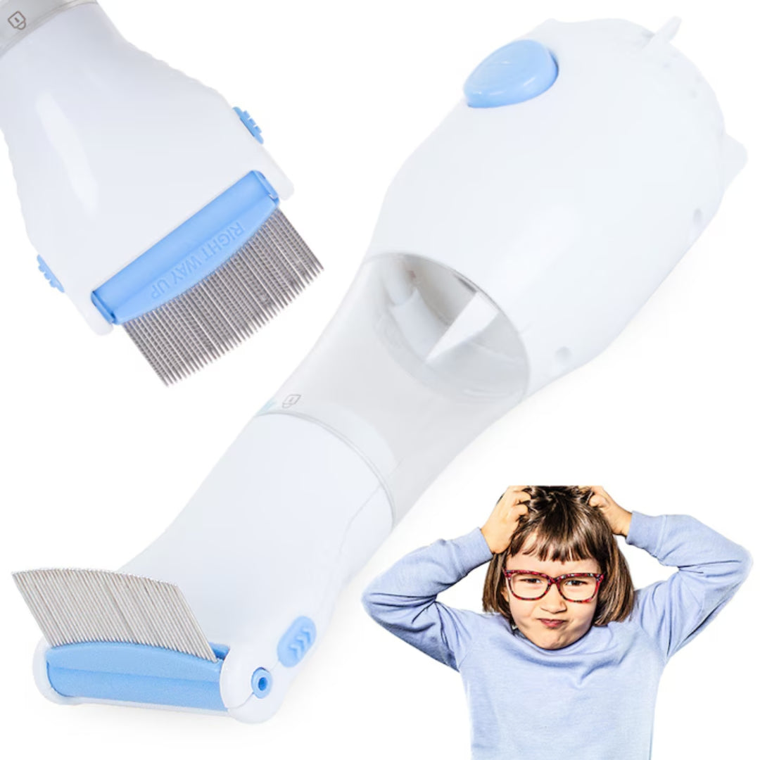 Pieptene aspirator impotriva paduchilor si parazitilor, V-Comb