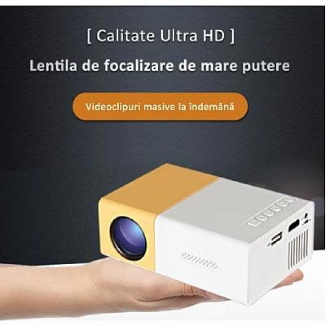 Proiector Filme Portabil LED