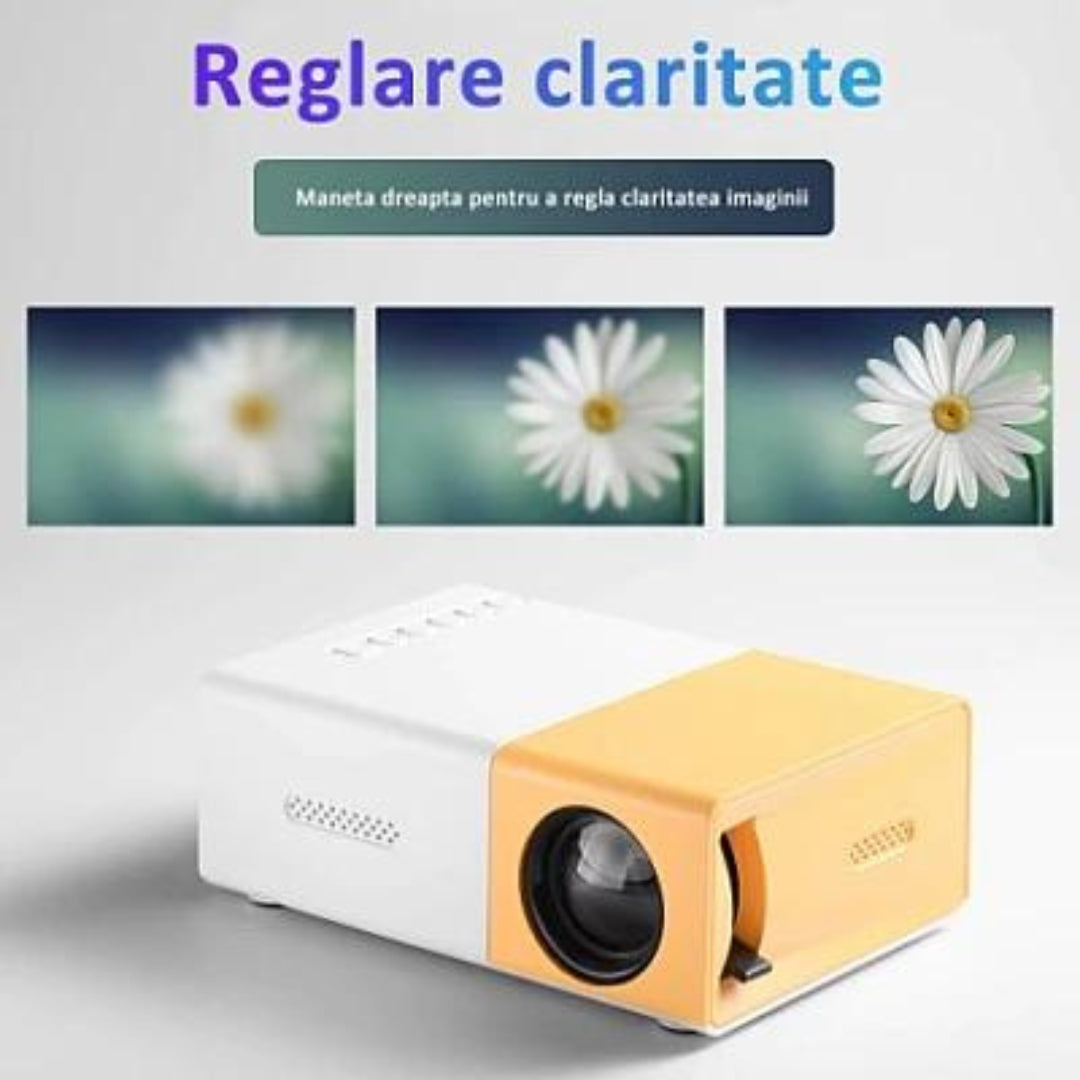 Proiector Filme Portabil LED