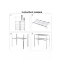 Raft multifunctional birou, baie, bucatarie