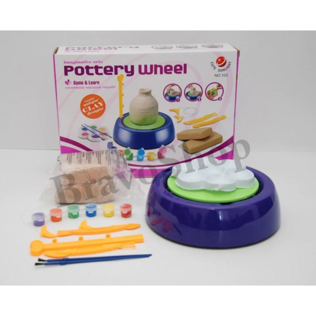 Roata Olarului, set olarit, jucarie educationala, creativa pentru copii
