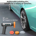 Polizor auto, reparare zgarieturi, acumulator litiu, portabil, dimensiuni mici