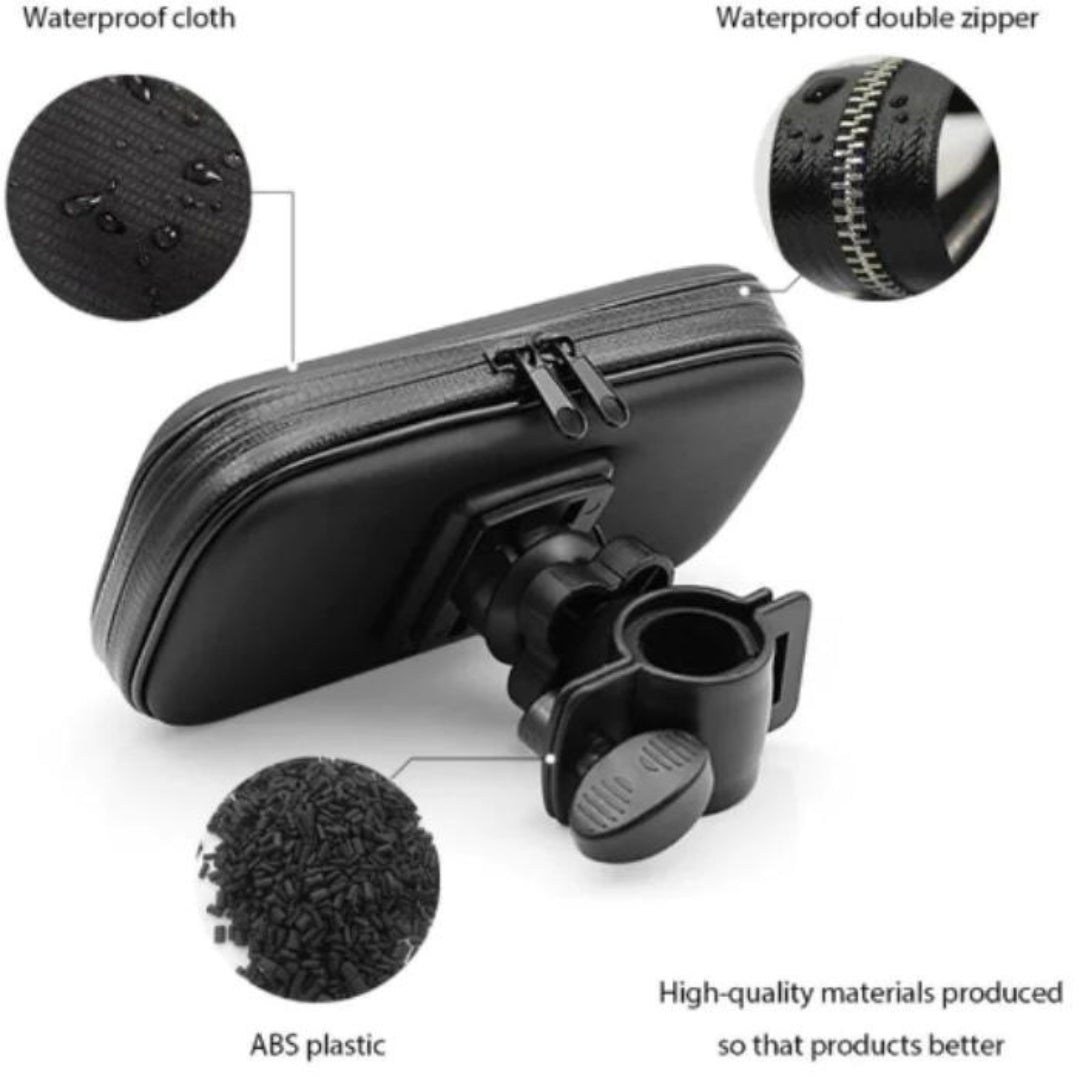 SUPORT SMARTPHONE BICICLETA, PANA LA 5.5 INCH, MONTARE GHIDON, IMPERMEABIL