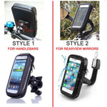 SUPORT SMARTPHONE BICICLETA, PANA LA 6.3 INCH, MONTARE GHIDON, IMPERMEABIL