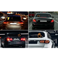 Semn LED auto cu telecomanda design mana 4 moduri efect vizual stralucitor