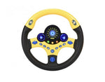 Volan interactiv de jucarie, rotativ 360 grade,cu lumini si sunete