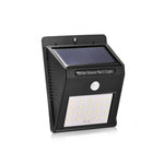 Set 5 Lampi BRIGHT 20 LED Solare cu senzor de miscare si lumina 1 mod ILUMINARE