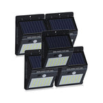 Set 5 Lampi BRIGHT 20 LED Solare cu senzor de miscare si lumina 1 mod ILUMINARE