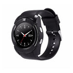 Smartwatch MediaTek V8, cartela SIM, camera, notificari facebook, whatsApp