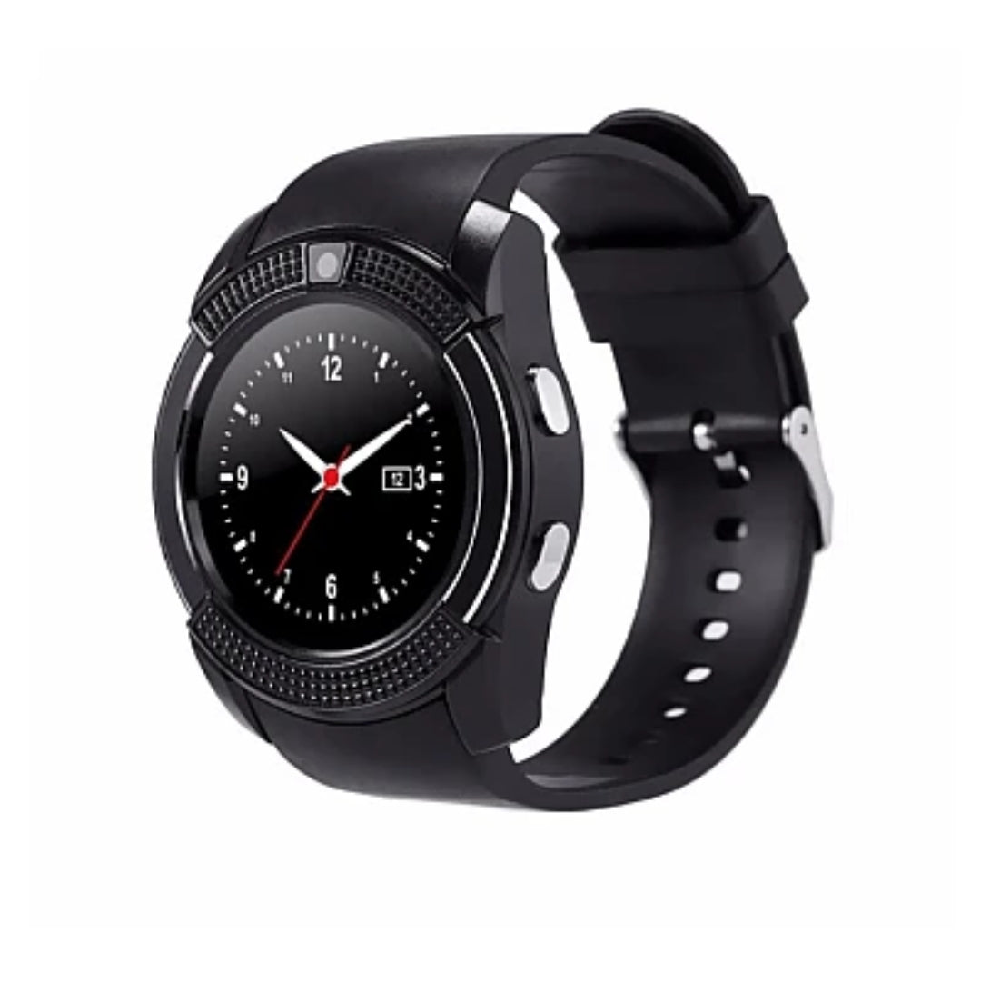 Smartwatch MediaTek V8, cartela SIM, camera, notificari facebook, whatsApp