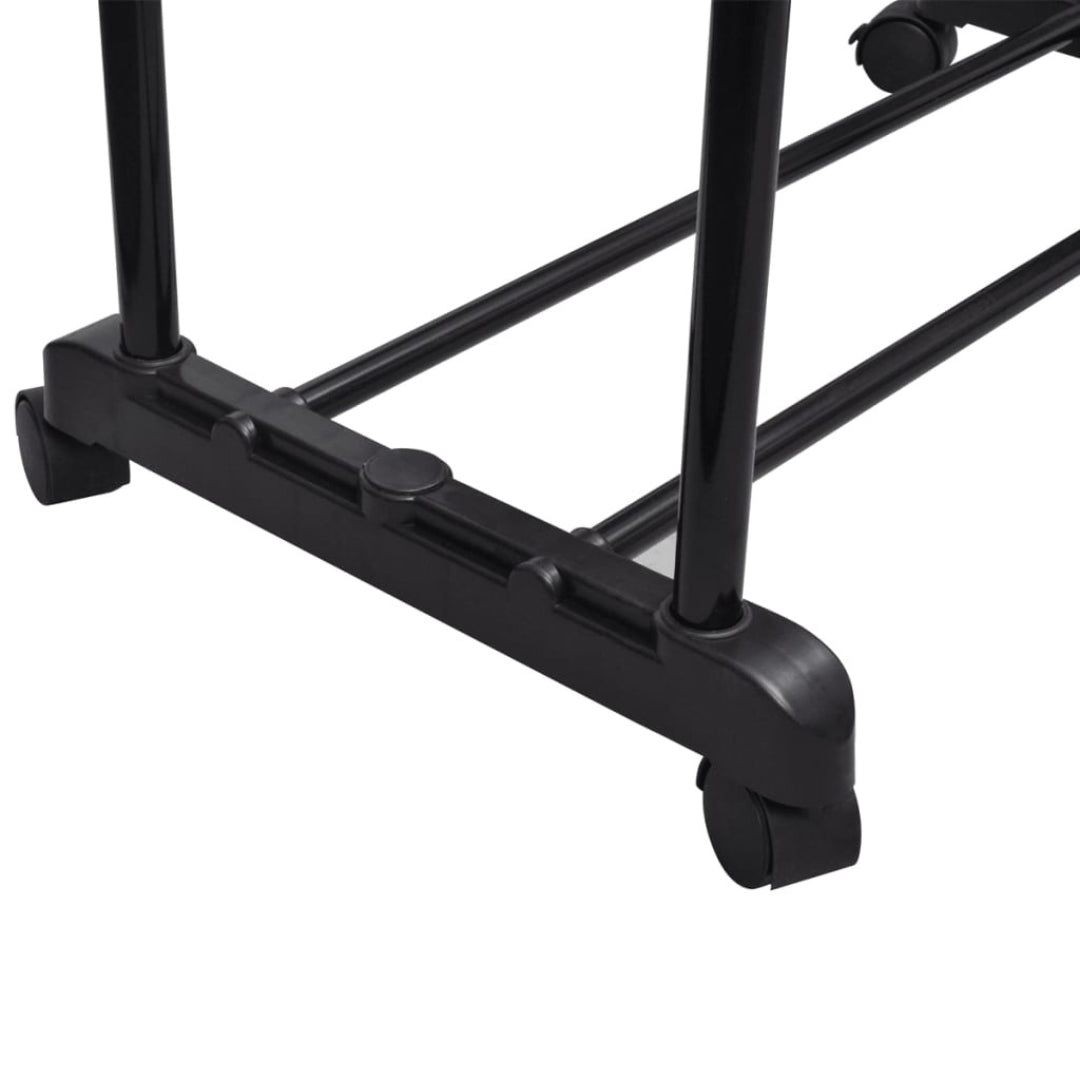 Stender telescopic cu 2 bare pentru umerase haine