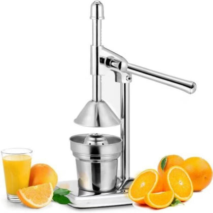 Storcator manual de citrice, din inox, pentru sucuri, 37 cm
